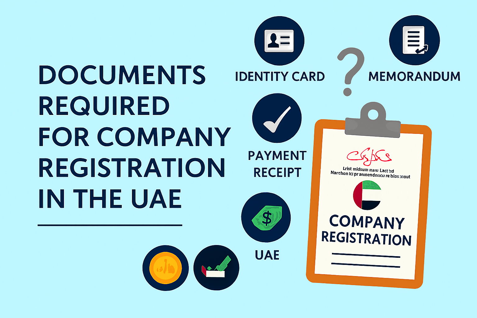 Documents Required for Company Registration in the UAE