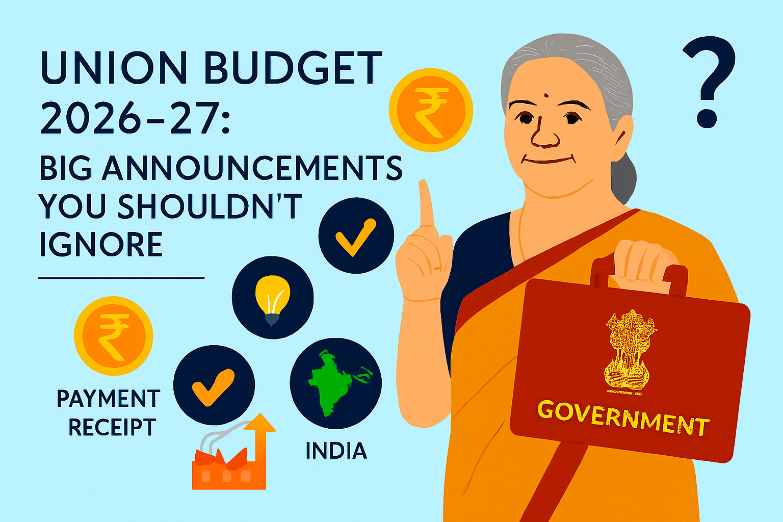 Union Budget 2026–27: Big Announcements You Shouldn’t Ignore