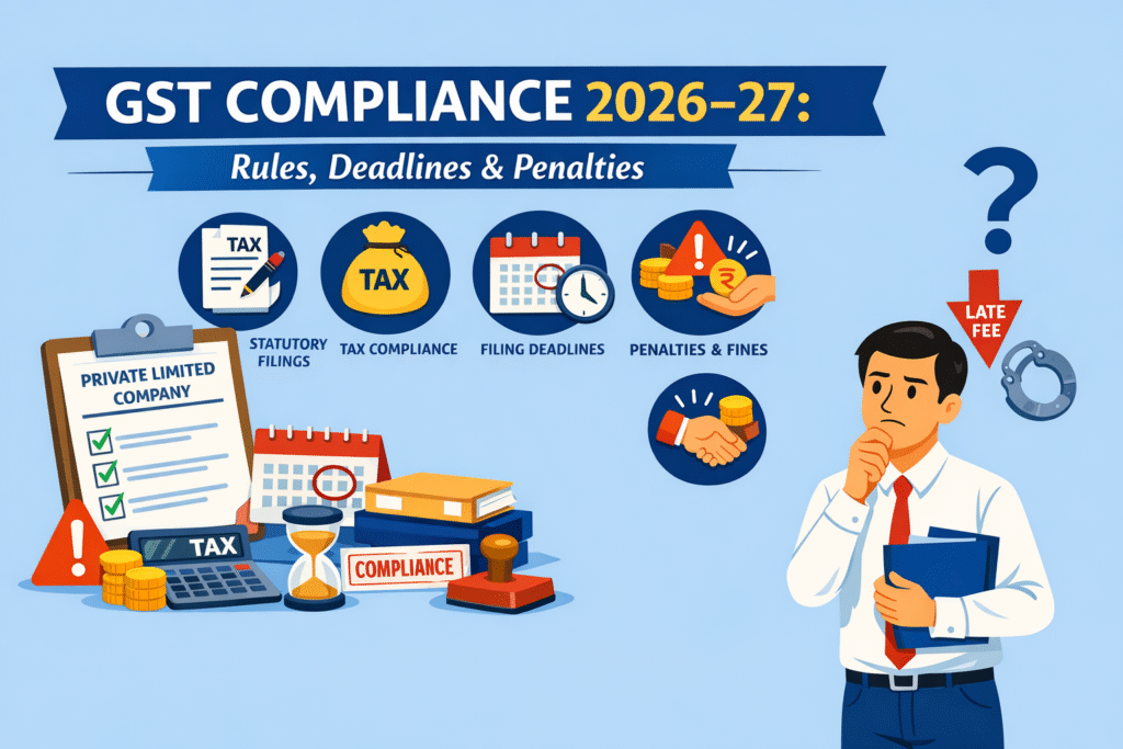 GST Compliance 2026–27 Guide: Rules, Due Dates, Penalties
